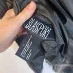 Blassport Reversible Faux Fur & Faux Leather Puffy Vest Size Large Boho Gray Photo 11