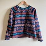 ZARA NEW Trafaluc Collection Geometric Print Sweatshirt Top Womens Size M Photo 0