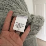 ANINE BING  Greyson Gray Open Knit Sweater Wool Alpaca Photo 3