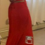 Red Prom Dress Formal Dress Long Size 0 Photo 1