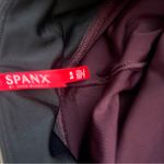 Spanx  WOMEN WINE BURGUNDY FAUX LEATHER SKINNY LEGGINGS SLIMMING SIZE SMALL #127 Photo 8