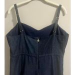 Kate Spade Dark Blue Denim Bow-waist Full Skirt Dress Womens sz. 14 Photo 8