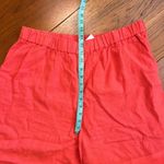 Poetry NWT  Cropped Trousers Garment Dyed Linen OS Photo 14