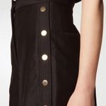 Sandro Black Button Side Shorts Photo 1