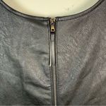 Spanx Black Faux Leather Sheath Dress Photo 5