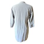 Everlane  The Cotton Weave Collarless Shirtdress Size 8 Photo 6