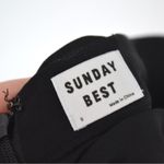 Aritzia Sunday Best Wesley Pleated Shorts Belted Flowy in Black Women's 8 Photo 7