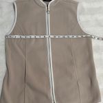Susan Graver  Size XS Beige Sleeveless Fleece Vest Photo 6