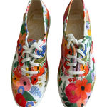 Keds x Rifle Paper Company Floral Print Lace Up Sneakers Size 5.5 Photo 0