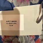 LARA G women’s‎ floral silk blend dress light weight NWT medium wedding Blue Photo 2