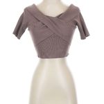 EXPRESS  Sweater Crop Top Knit Photo 0