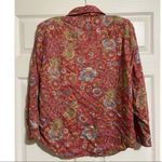 Van Heusen  For Her Floral Button Down with Shoulder Pads Photo 3