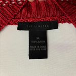 The Limited Red Shimmery Crochet Off-Shoulder Top | Sz. M | EUC | Y2K Photo 8