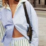 Princess Polly  Get The Picture Shirt Multi Photo 0