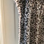 Coastal Blue Pom Pom fringe cover up Black Size M Photo 2