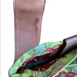 Amy Butler for Kalencom Sweet Rose Tote Organic Cotton Colorful Floral Large Green Photo 4