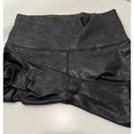 Aerie OFFLINE By‎  High Waisted Shiny Black Skinny Legging Women’s Size Small Photo 4