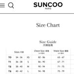 SUNCOO Paris Black Long Sleeve Sweater Top Size TO XS Size M Photo 8