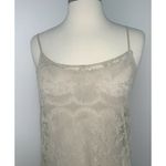 Fossil  Womens Spaghetti Strap Dress Size XS Beige Lace Sundress Photo 1