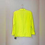 DKNY NWT Patch Pocket One-Button Yellow Blazer Modern Fit Lightweight Size XS Photo 6