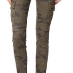 Hudson Jeans Hudson Colby Ankle Moto Skinny Cargo Camo Mid-Rise Jeans, 28 Photo 0