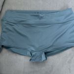 Victoria's Secret New Victoria’s Secret PINK Active Gym To Swim Shortie Shorts Size Large Teal Photo 6