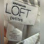 Loft Ann Taylor Knee-Length A-Line Pleated Striped Skirt Resort Wear Photo 8