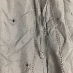 ZARA Black Embroidery Beaded Pants Small Lightweight Pineapple Boho 5107/052 Photo 8