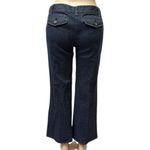 Ann Taylor  Original Fit Margo Waist Wide Leg Trousers Blue Jeans Womens 8 Photo 7
