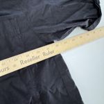 ZARA ‎ Shirt Womens Small Black Oversized Boxy Utility Workwear Pockets Photo 7