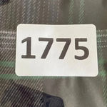 Trousers Reiko Plaid Blue Gray Green Pull On Elastic String Slim SZ S # 1775 Photo 8