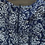 Sarin Vintage Floral Romper Navy Medium Photo 6