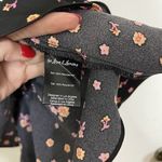 For Love & Lemons NWOT black pink floral ruffle hem Camellia Mini Dress Medium Photo 4