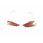 Fairy Wings Sunglasses Novelty‎ Festival Glasses Party Sunglasses Pink Photo 4