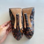 Michael Kors KORS ANIMAL PRINT OPEN PEEP TOE PLATFORM HEEL WOMENS SIZE 8M Photo 4