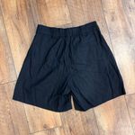 Old Navy  Womens Small Black High Rise Taylor Linen Blend 6 Inch Shorts Summer Photo 5