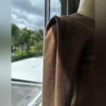 Theory Women's Brown Puffy Long Sleeve Top M Photo 3