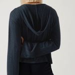 Athleta Blue Harmony Cropped Hoodie Photo 2
