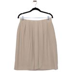 Giorgio Armani  Mini Skirt Wrap Style Beige Size 12 Photo 0