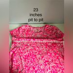 Lilly Pulitzer  Etta Top in the "Passion Fruit Pink Absolutely Flamazing" print Photo 6