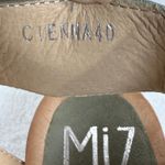 Miz Mooz Miz‎ Mooz New York City Cienna Sage Green Leather Cutout Ankle Strap Sandals 9.5 Photo 4