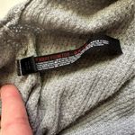 Free People NEW Movement Snow Drift Lace Up Sweater Pullover Grey White XS Photo 10