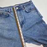 ZARA  Women's Light Wash Ripped Knee Distressed Hem Wide Leg Jeans USA 2 EUR 34 Photo 7