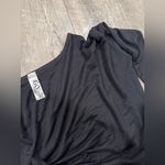 Go Couture  Elegant Black One-Shoulder Dress Photo 8