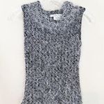Vintage Cowl Neck Sleeveless Sweater Black Photo 0