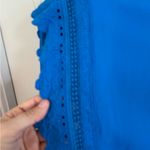 Reiss  Blue Bexley Fabric Blouse size US14 Photo 2