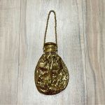 Whiting & Davis  Gold Mesh Expandable Beggars mini Purse Photo 2