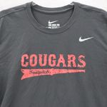 Nike  Black Short Sleeve Cougars Tee Active Fan Tshirt Athletic L Large Photo 2