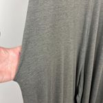 Natural Life jumpsuit Womens One Size Gray Green Wide Leg V-neck Pockets Comfy Photo 2