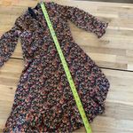 Topshop Floral Long Sleeve Dress With Back Cutout 4 Photo 5